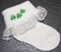 LACE BABY SOX W/ SHAM DOZ